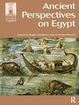 cover image of Ancient Perspectives on Egypt